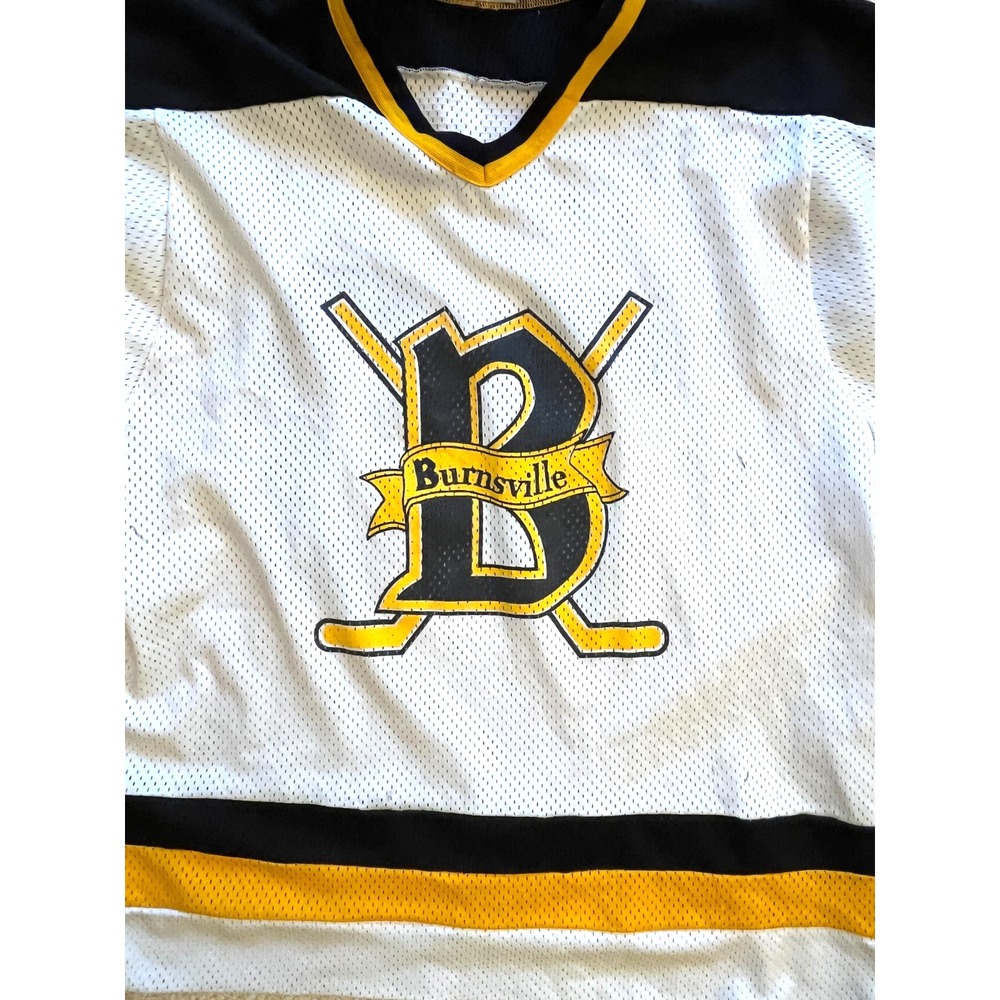 Burnsville Blaze Minnesota State High School Hockey Jersey Mens L Koronis #30